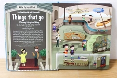 Lift the flap - lật mở khám phá - phương tiện giao thông.