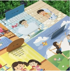 Lift the flap - Lật mở khám phá - The human Body - Cơ thể người 0-6 tuổi