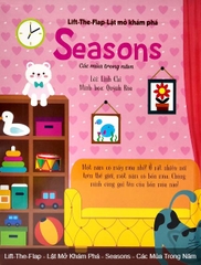 Lift the flap - lật mở khám phá - Các mùa trong năm.