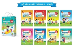 Phát triển IQ cho bé 5-6 tuổi (Túi 8 quyển)