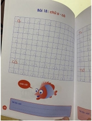 Combo 2 quyển Bé tập tô chữ cái - chữ số dành cho trẻ mẫu giáo.