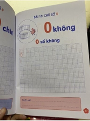 Combo 2 quyển Bé tập tô chữ cái - chữ số dành cho trẻ mẫu giáo.