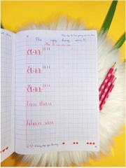 Vở ô li luyện viết tăng cường.