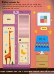 Lift the flap - lật mở khám phá - màu sắc và hình dạng