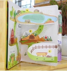 Lift the flap - lật mở khám phá - 100 từ đầu tiên về các loài động vật.