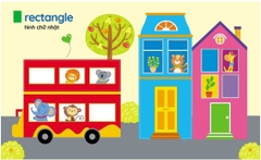 Combo 4 quyển viết xóa song ngữ Anh Việt đầu tiên cho bé.