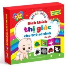 Flash card - Kích thích thị giác cho trẻ sơ sinh Zic Zắc.