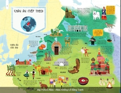 Atlas khổng lồ bằng tranh