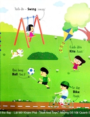 Lift the flap - lật mở khám phá - những đồ vật quanh em.