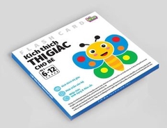 Combo 4 Bộ Thẻ Kích Thích Thị Giác Cho Trẻ 0-3 Tuổi Giúp Bé Phát Triển Não Bộ