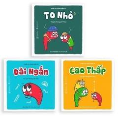 Combo 10 quyển Ehon Nhật bản rèn kĩ năng sống để con yêu tự lập - Ehon phép so sánh diệu kì - Ehon Leng Keng