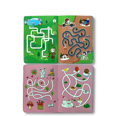 Combo 4 quyển Mê cung - viết xóa được.