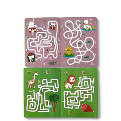 Combo 4 quyển Mê cung - viết xóa được.