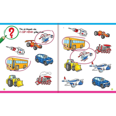 Combo 4 quyển trò chơi nối số và tìm kiếm thông minh.