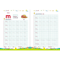 Bé Tập Tô, Tập Viết Chữ To (Dành cho trẻ 4 - 6 tuổi - Phiên bản mới)