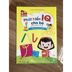 Phát triển IQ cho bé 4-5 tuổi (Túi 8 quyển)