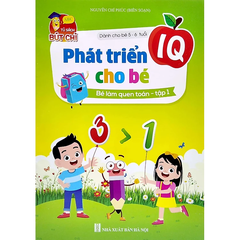 Phát triển IQ cho bé 5-6 tuổi (Túi 8 quyển)