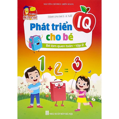 Phát triển IQ cho bé 5-6 tuổi (Túi 8 quyển)