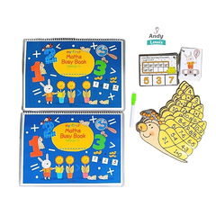 Học liệu Toán học đầu đời cho bé - My first Maths Busy Book.