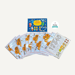 Học liệu Toán học đầu đời cho bé - My first Maths Busy Book.