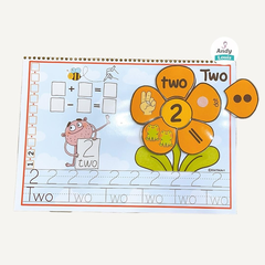 Học liệu Toán học đầu đời cho bé - My first Maths Busy Book.