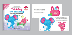 Combo (bộ 5 cuốn) Ehon Kỹ Năng Sống Thỏ Bông