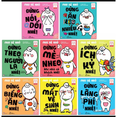 Combo 8 quyển Ehon Miu bé nhỏ phần 2.