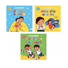 Combo 3 cuốn Ehon cảm xúc đầu đời -phát triển EQ cho bé