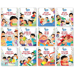 Combo 12 quyển Ehon - Không sao đâu con - phần 2.