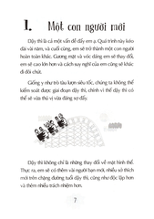 Tuổi dậy thì từ "cậu bé" đến "Anh chàng" dành cho bé trai từ 9 đến 15 tuổi.