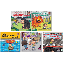 Combo 5 quyển bé an toàn mỗi ngày.