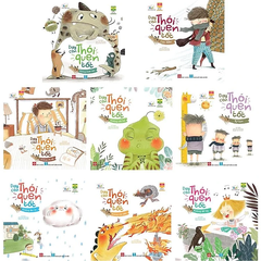 Combo 8 cuốn dạy con thói quen tốt.