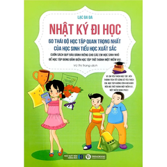Combo 3 cuốn Nhật Ký Đi Học - 60 Bí Kíp - 60 Thái Độ Học Tập - 60 Thói Quen