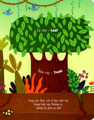 Lift-The-Flap-Lật Mở Khám Phá - First 100 Plants - 100 Từ Đầu Tiên Về Thế Giới Thực Vật