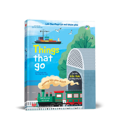 Lift the flap - lật mở khám phá - phương tiện giao thông.