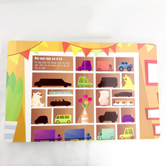 Lift the flap - lật mở khám phá - thế giới ô tô.