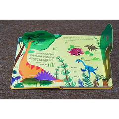 Lift the flap - lật mở khám phá - thế giới khủng long