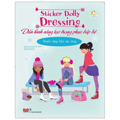 Sticker Dolly Dressing - Dán Hình Sáng Tạo Trang Phục Búp Bê - Duyên Dáng Trên Sân Băng