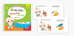 Combo 10 quyển Ehon tương tác lật mở – Kỹ năng an toàn cho bé (song ngữ Việt – Anh)