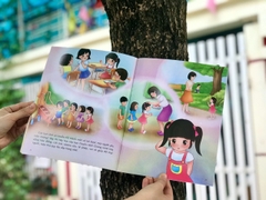 Combo 4 quyển giáo dục giới tính và nhân cách dành cho bé gái từ 5 đến 9 tuổi.