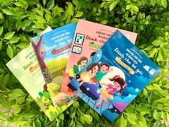 Combo 4 quyển giáo dục giới tính và nhân cách dành cho bé gái từ 5 đến 9 tuổi.