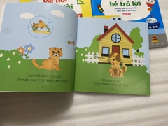 Combo 3 quyển mẹ hỏi bé trả lời- Hỏi đáp giúp bé phát triển ngôn ngữ và giao tiếp