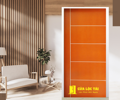 Cửa gỗ công nghiệp MDF veneer P1R4