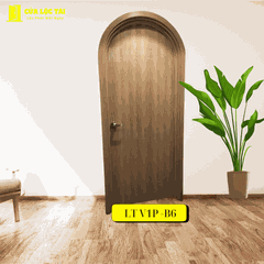 Cửa vòm nhựa giả gỗ V1P -B6
