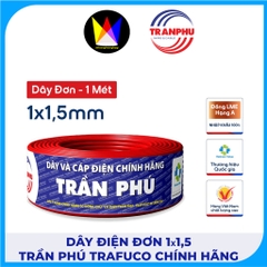 Dây Điện Đơn 1x1,5 Trần Phú Trafuco Chính Hãng