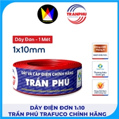Dây Điện Đơn 1x10 Trần Phú Trafuco Chính Hãng