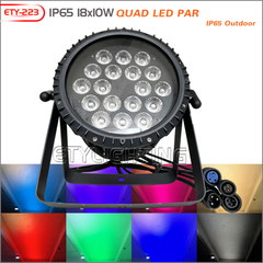 ETY-223 IP65 18X10W/24X10W Quad LED PAR