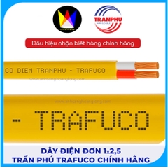 Dây Điện Đơn 1x2,5 Trần Phú TRAFUCO Chính Hãng