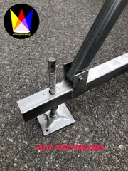 Bộ Chân Đế Bắt Truss Nhôm Tiếp Diện 400x400