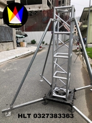 Bộ Chân Đế Bắt Truss Nhôm Tiếp Diện 400x400